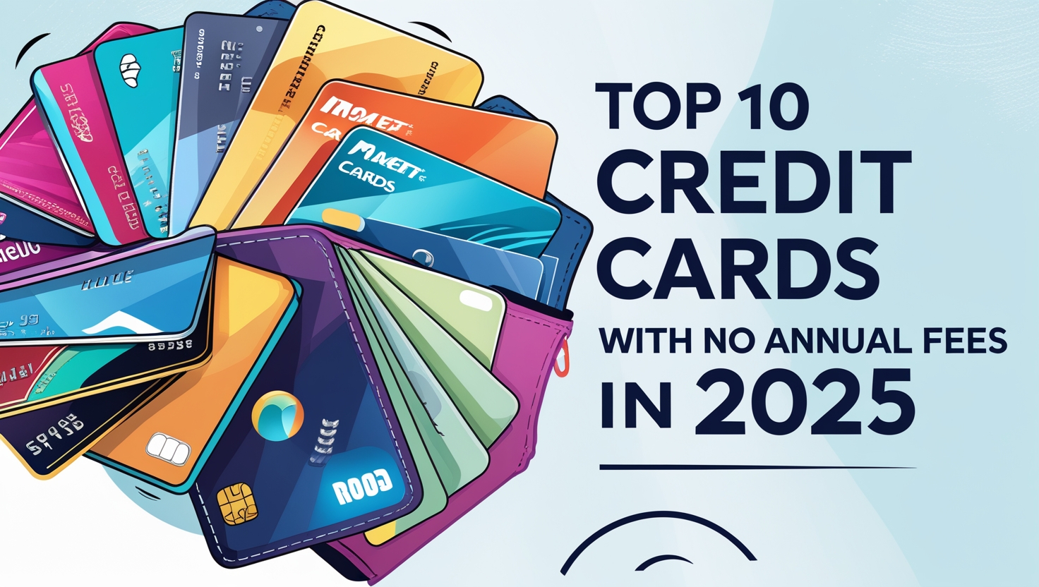 Top 10 Credit Cards with No Annual Fees in 2025